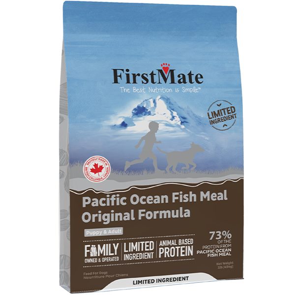 FirstMate Dog LID GF Pacific Ocean Fish  1 lb