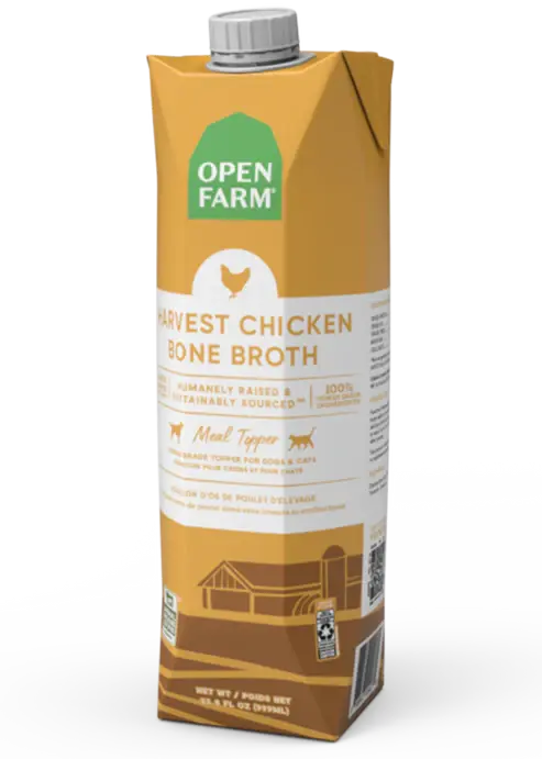Dog/Cat Harvest Chicken Broth 33.8 oz