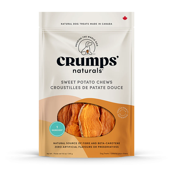 Crumps' Naturals Dog Sweet Potato Chews 330g