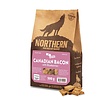 Biscuits Canadian Bacon with Blueberries