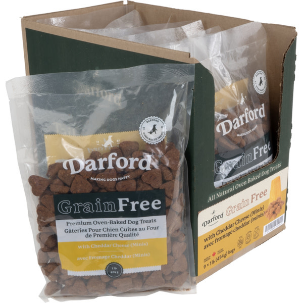 Darford Cheddar Cheese Mini Dog Treat  Pre Packed Bulk 454gm