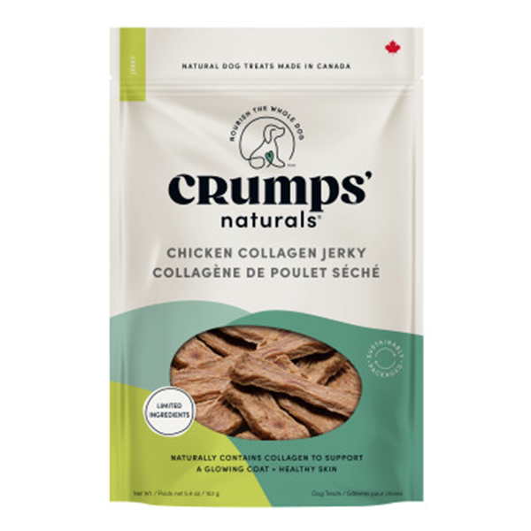 Crumps Naturals Dog Chicken Collagen Jerky 153g