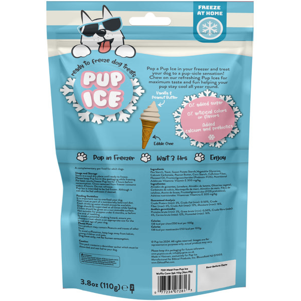 Waffle Cone Vanilla & Peanut Butter 2PK