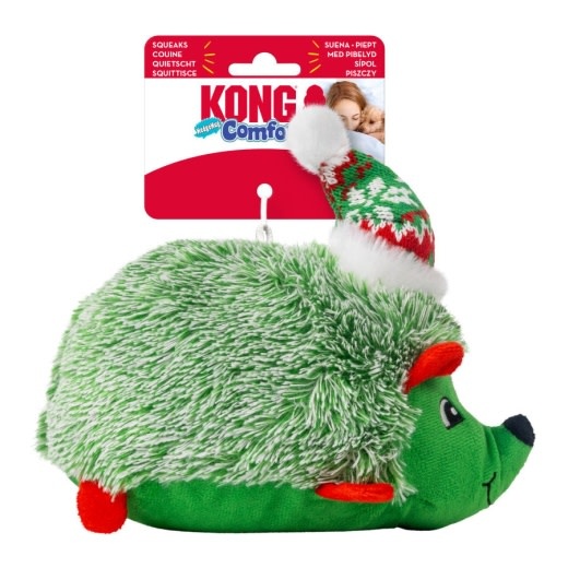 Kong XMAS  Medium Comfort Hedgehog