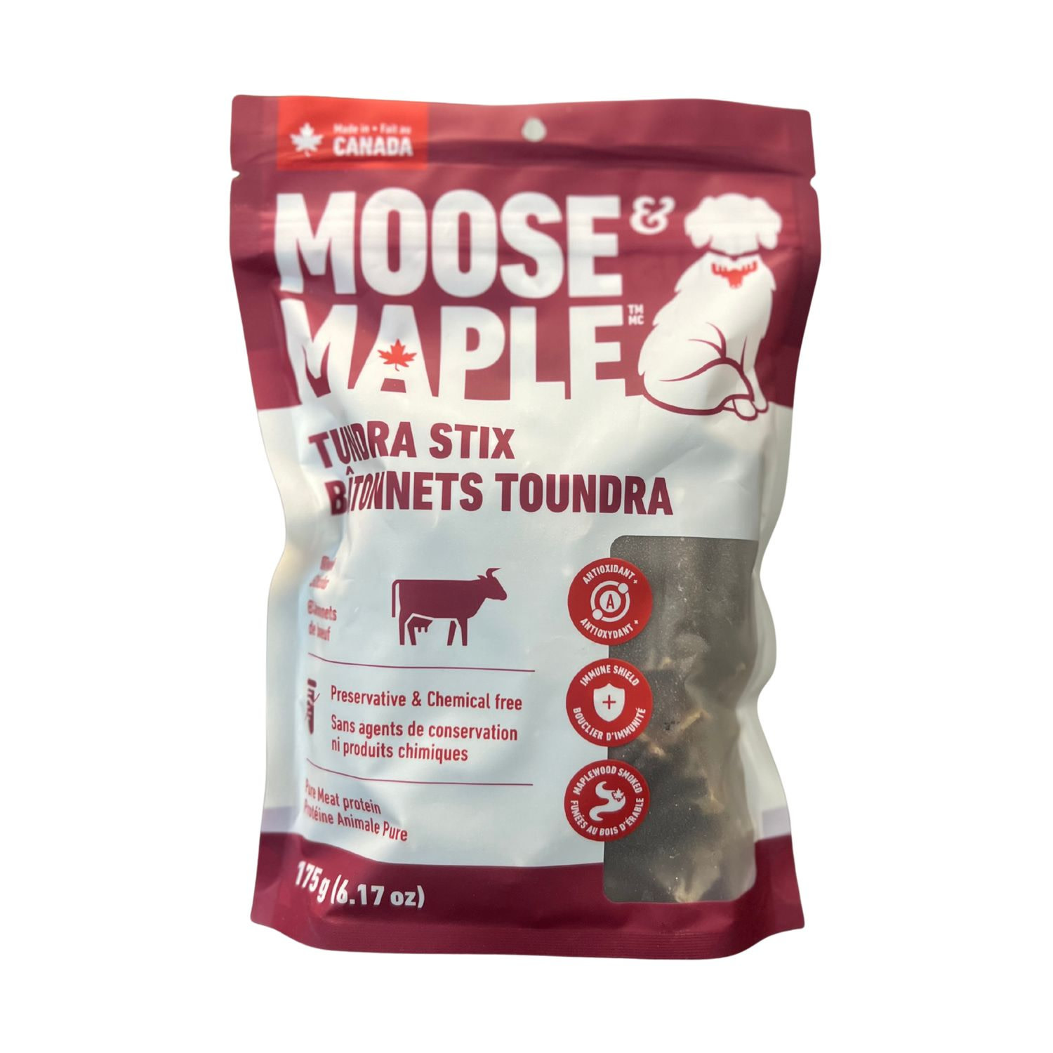Moose & Maple Tundra Stix- Beef Sticks