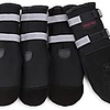 PAWSH PADS Reflective Neoprene Dog Boots with Leather Toe and Sole