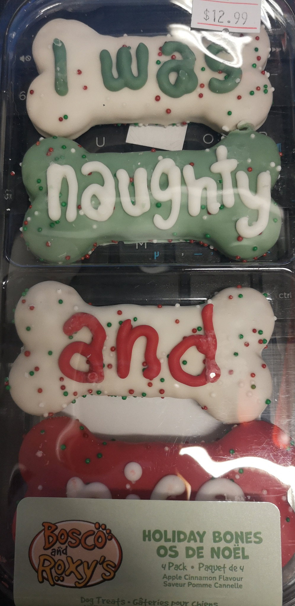 Bosco & Roxy Holiday Naughty & Nice 4 pack