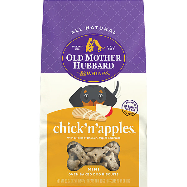 Old Mother Hubbard Chick’n’Apples 20oz