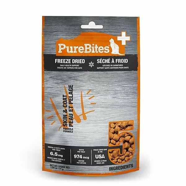 PureBites Skin & Coat 31gm Cat