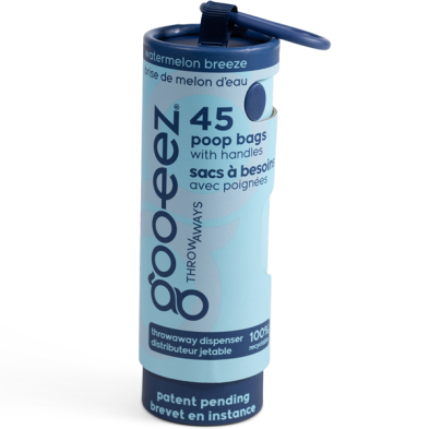 DEKI Gooeez GZ3029 Poop Bag 45ct w Dispenser Watermelon