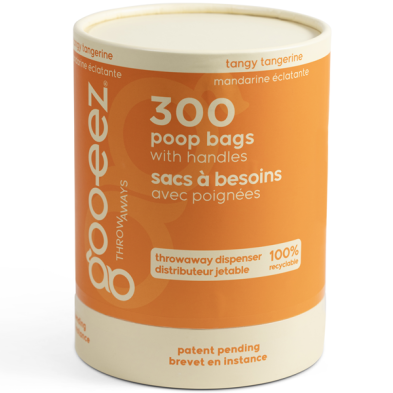 DEKI Gooeez GZ3023 Poop Bag 300ct Value Pk Tany Tangerine