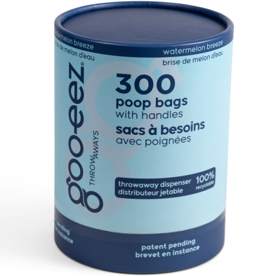 DEKI Gooeez GZ3022 Poop Bag 300ct Value Pk Watermelon Breeze