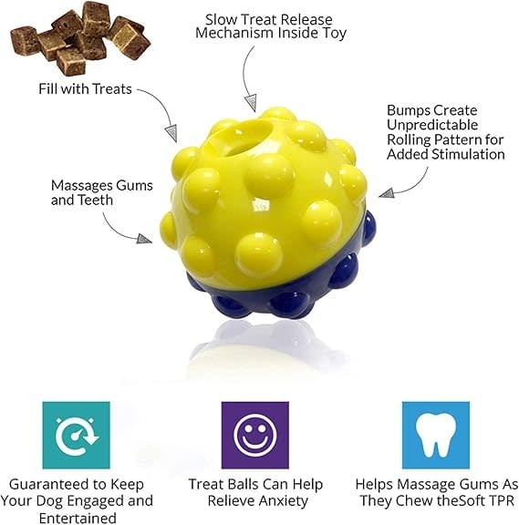 FOUFOU Mini Treat Ball Bumpy