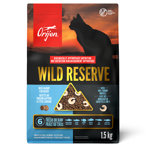 ORIJEN Cat Wild Reserve Fish + Shrimp  1.5kg