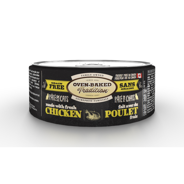 Oven-Baked Tradition Cat GF Adult Chicken Pate  5.5 oz