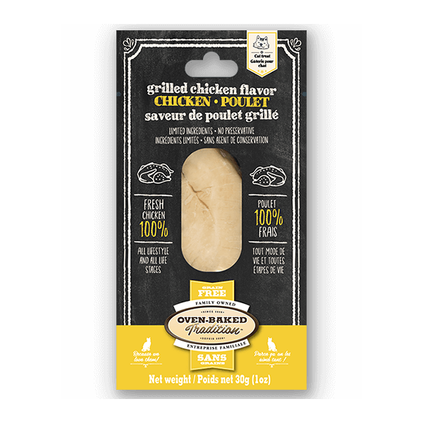 Oven-Baked Tradition Cat Fillet Grilled Chicken 30 g