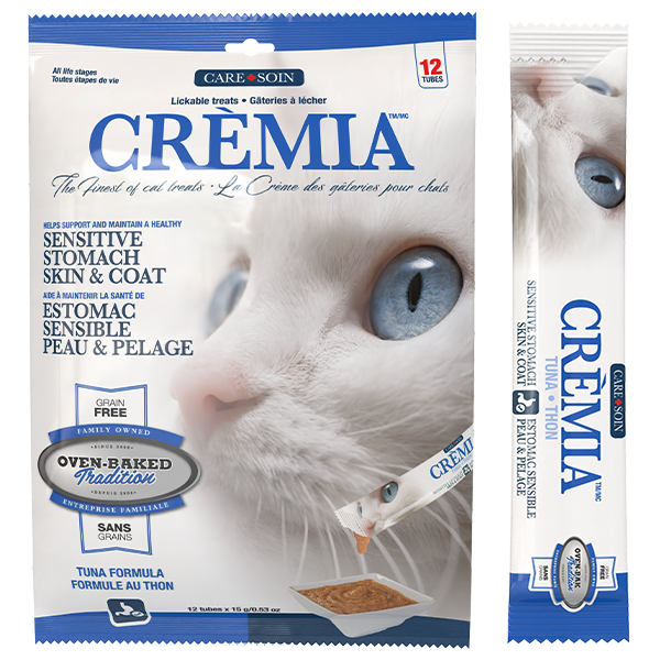 Oven-Baked Tradition Cat Cremia Puree Skin & Stomach Tuna 180g