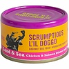 Scrumptious Chicken & Salmon Dinner In Gravy Dog 3oz