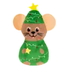 Kong Holiday Refillables Mouse