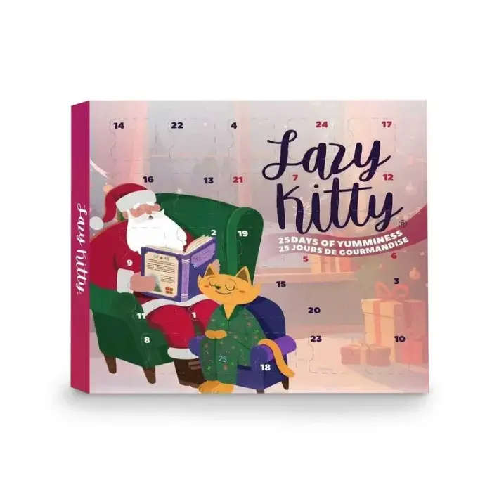 Lazy Kitty Advent 25 Day Calendar