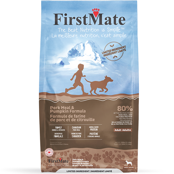 FirstMate Dog GF Canadian Pork  25 lb