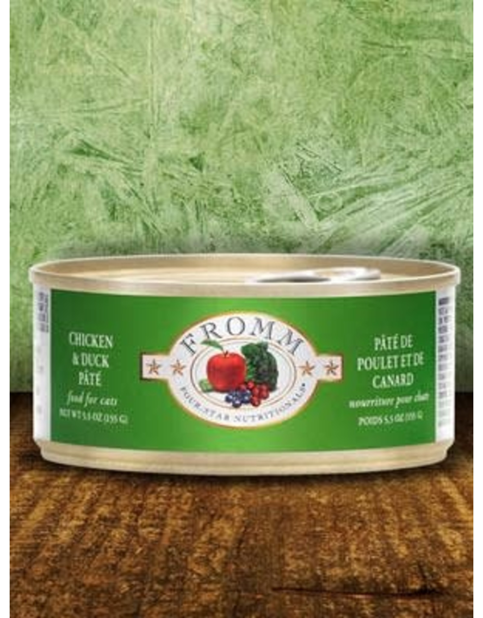 Fromm Fromm 4* (cons) Poulet & Canard 5.5oz (Chat)