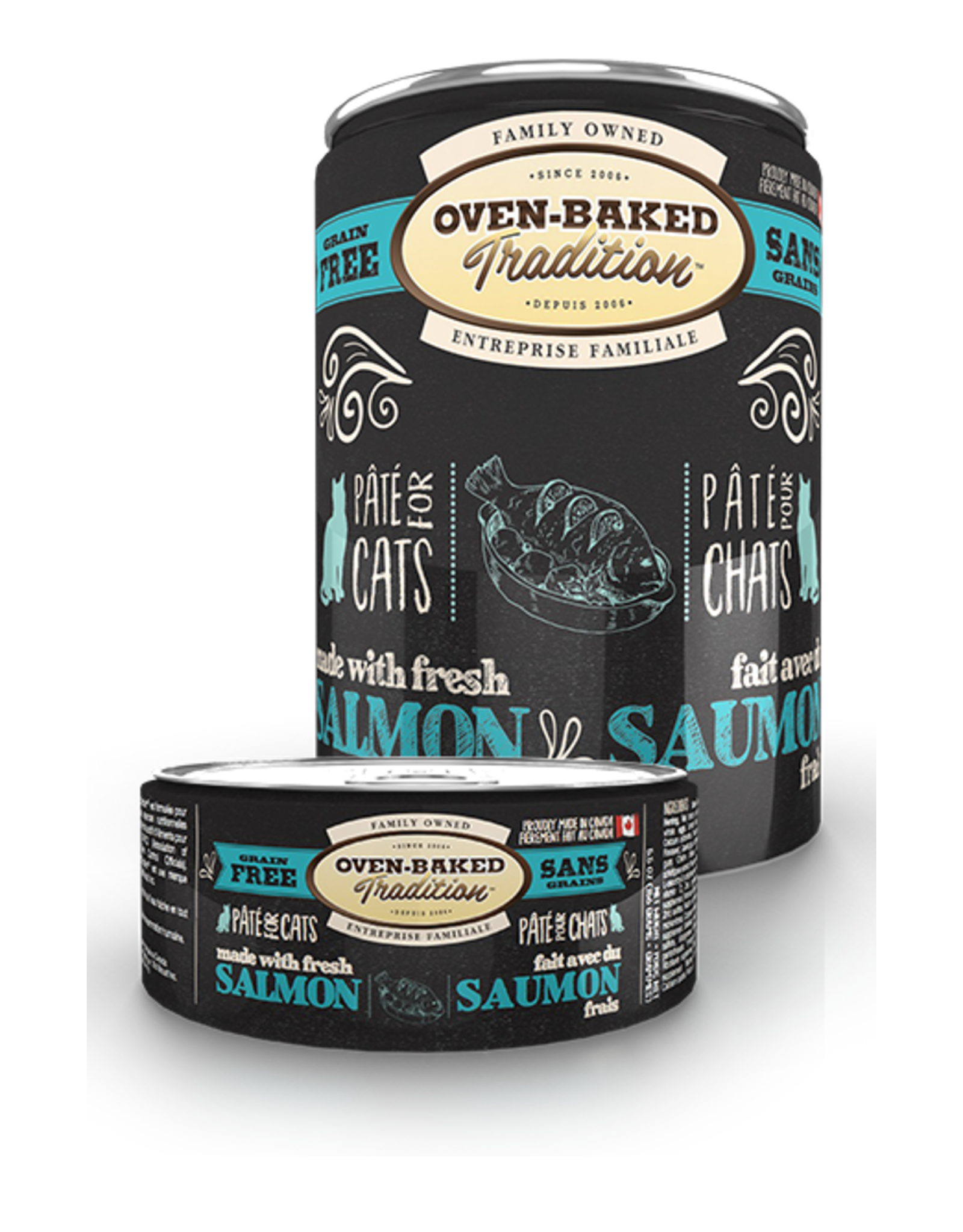 Oven-Baked Tradition Oven-Baked Paté Saumon & légumes 5.5oz (Chat)