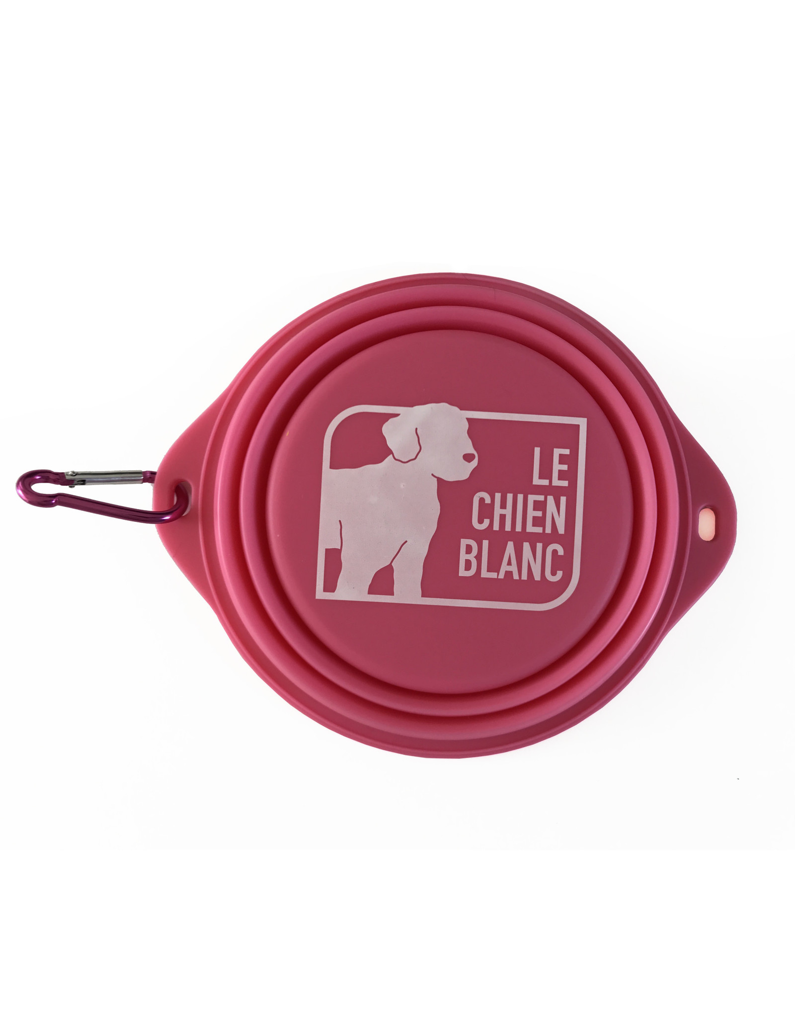 Le Chien Blanc *DISC* Le Chien Blanc Bol rétractable rose