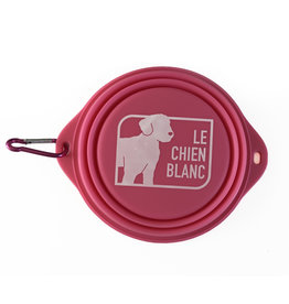 Le Chien Blanc *DISC* Le Chien Blanc Bol rétractable rose