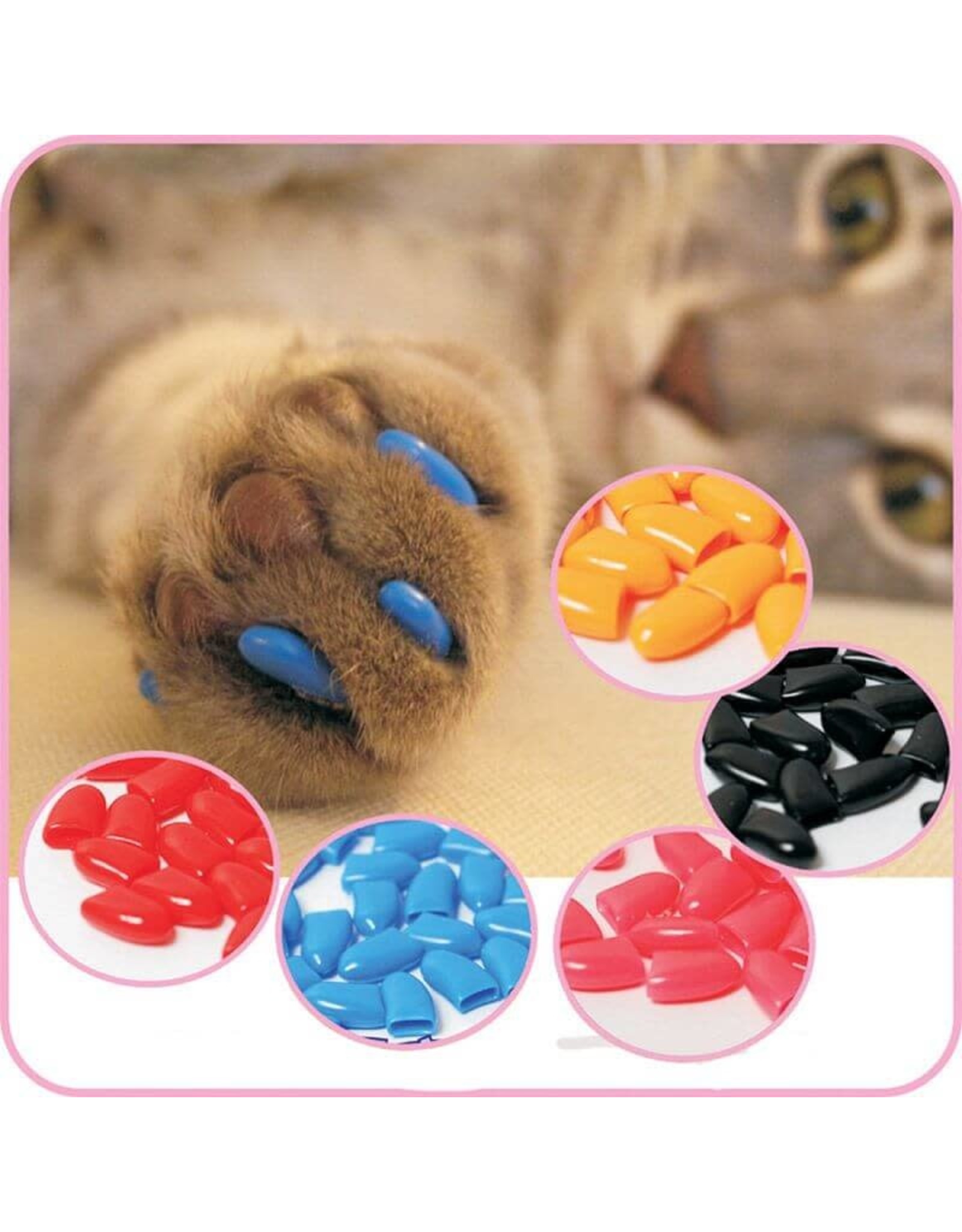 Soft Claws SoftClaws Protège-griffe L clear