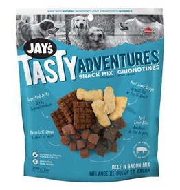Jays tasty *DISC* Jay's Tasty Adventure Gâteries Boeuf & bacon 200g