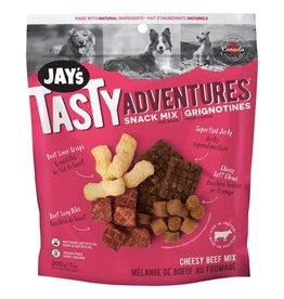Jays tasty *DISC* Jay's Tasty Adventure Gâteries Boeuf & fromage 200g
