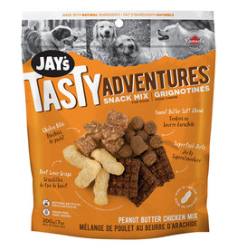 Jays tasty Jay's Tasty Adventure Gâteries Poulet & Beurre d'arachide 200g