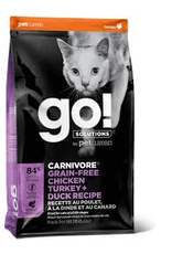 Petcurean Go! Carnivore S.G. Poulet/Dinde/Canard (Chat)