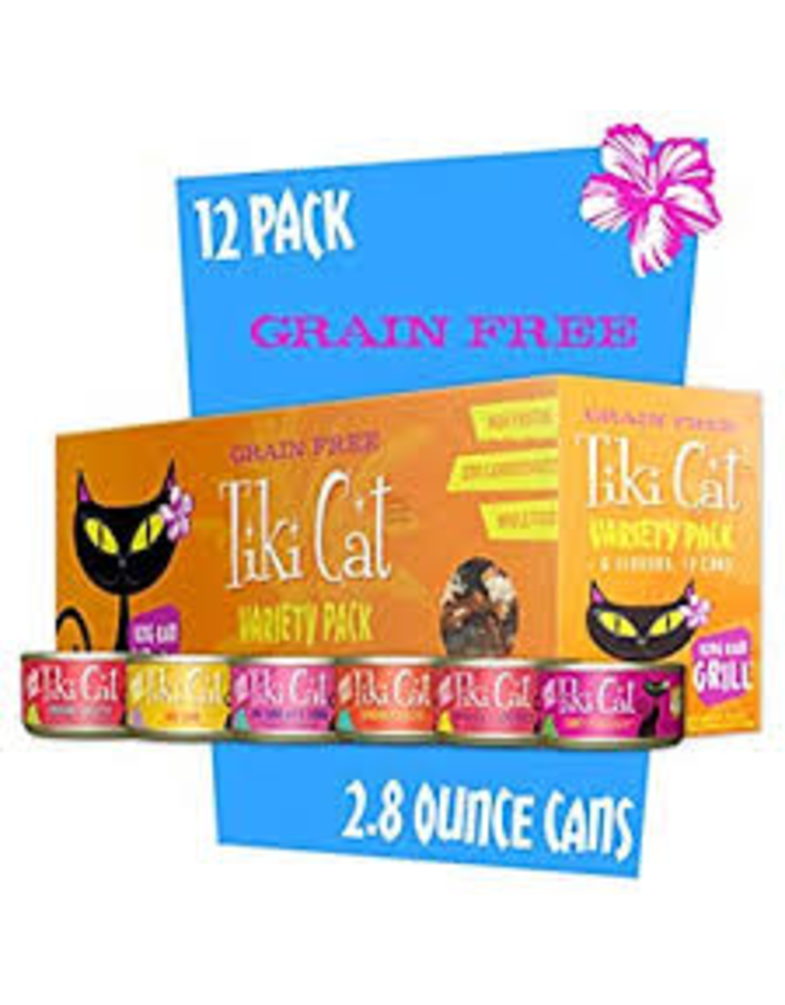 Tiki cat Tiki Cat paquet variété king kam 2.8oz (12)