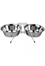 Kane *DISC* Bol stainless double 2x96oz