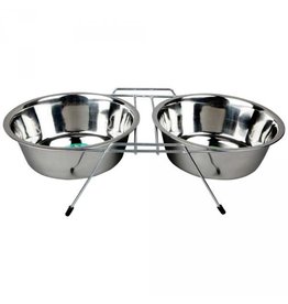 Kane *DISC* Bol stainless double 2x96oz