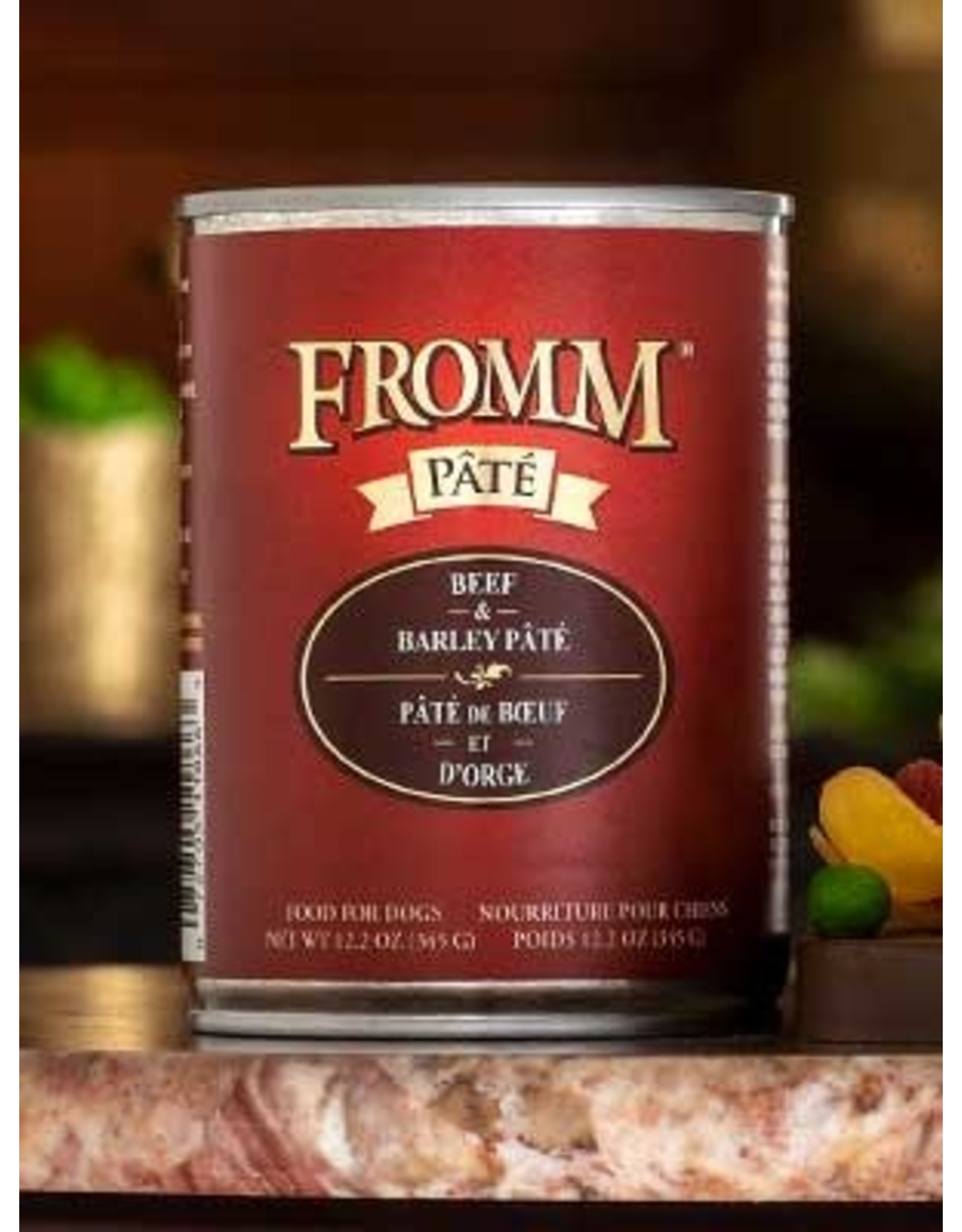 Fromm Fromm Pâté Boeuf & Orge 12.2oz
