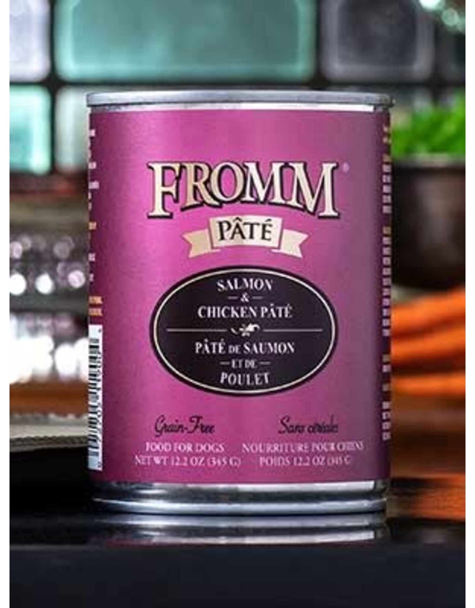 Fromm Fromm Pâté Saumon & Poulet 12.2oz