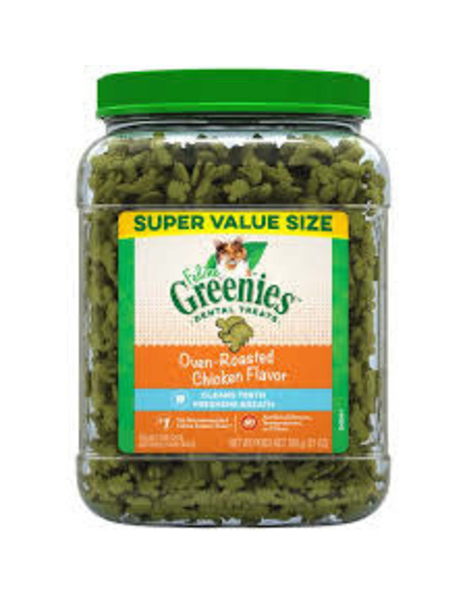 Greenies Greenies Gâteries Dentaires Poulet 21oz (Chat)