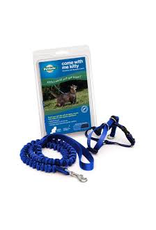 PETSAFE *DISC* Petsafe harnais bleu M 12-20lbs (Chat)