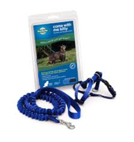 PETSAFE *DISC* Petsafe harnais bleu M 12-20lbs (Chat)