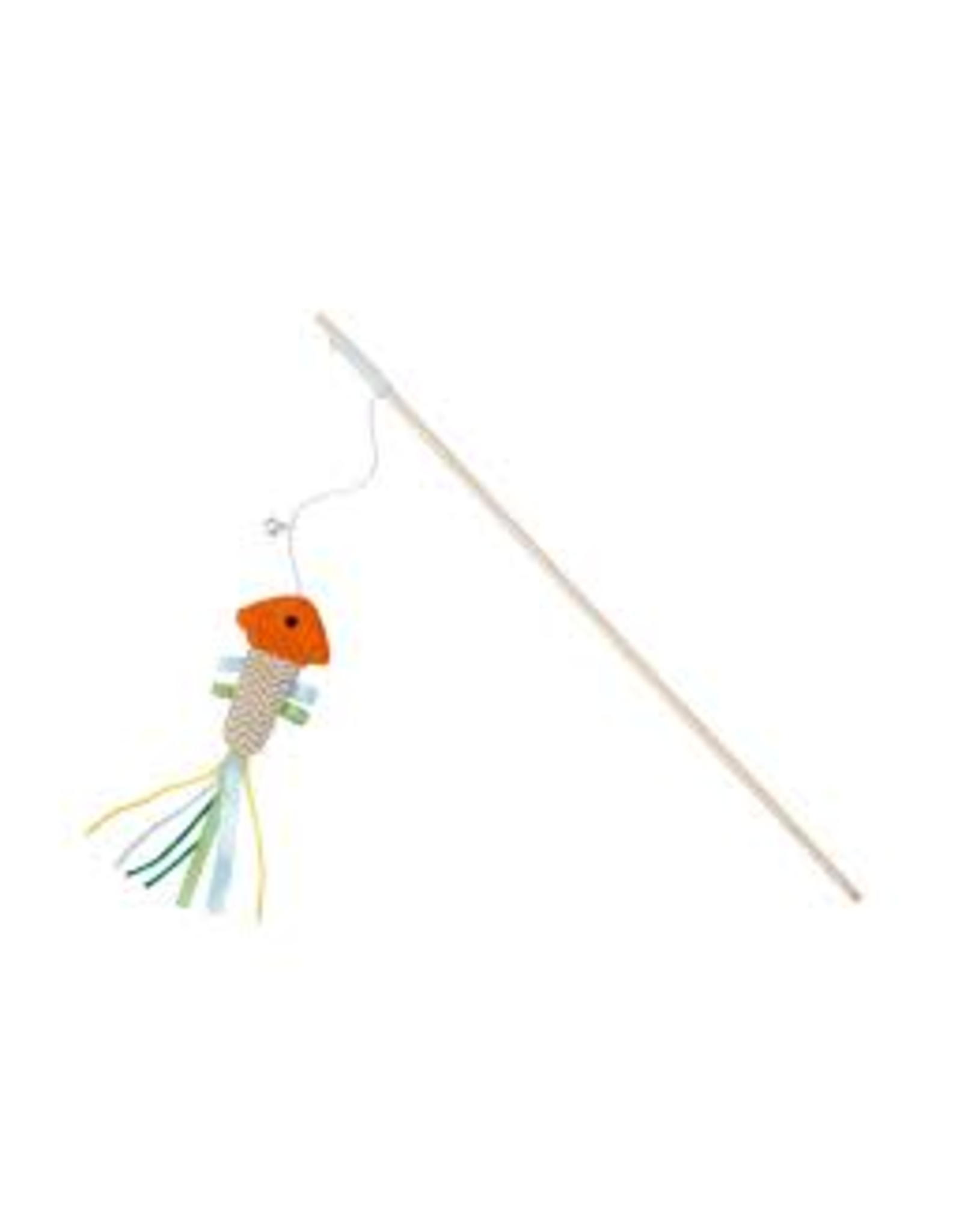 Bud's Bud'z canne à pêche méduse orange (Chat)