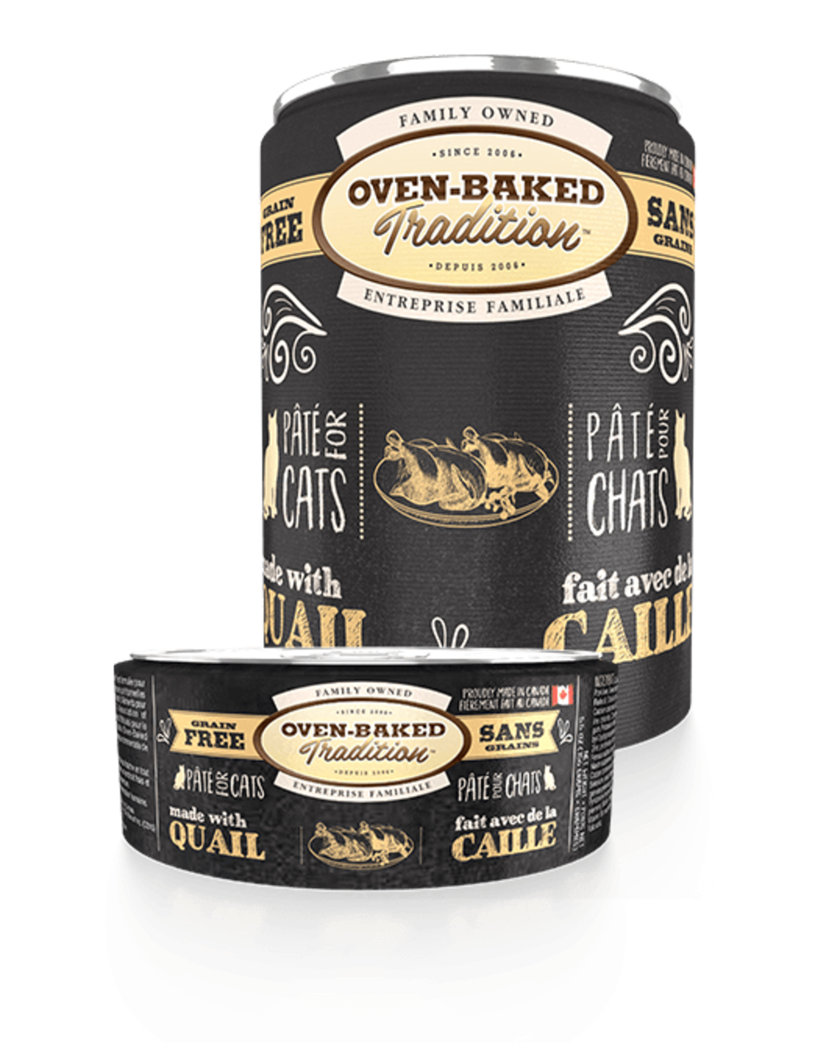 Oven-Baked Tradition Oven-Baked Paté Caille 5.5oz (Chat)
