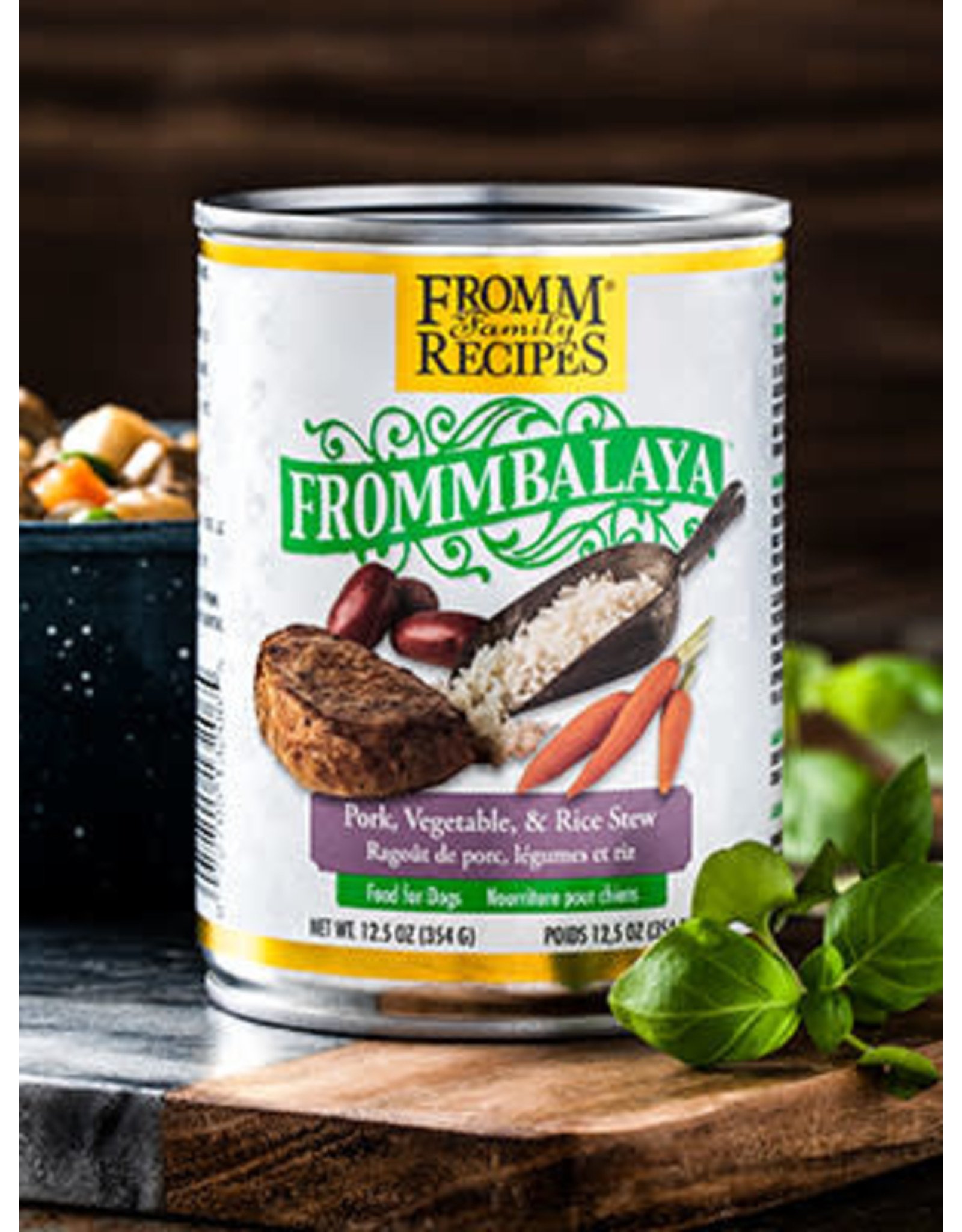 Fromm Fromm Ragoût Porc, riz & légumes 12.2oz