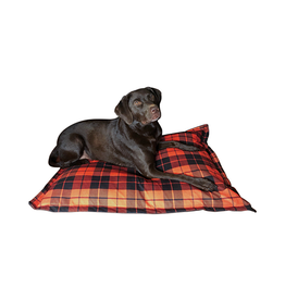 Ruff Love *DISC* Ruff Love lit cloud pillow Buffalo Plaid 35x46