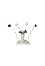 Bud's *DISC* Bud'z station de jeu avec pompons et poteau sisal gris 25cm