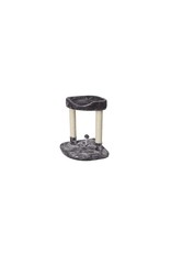 Bud's *DISC* Bud'z arbre à chat Classic 2 niveaux/perchoir gris 50*50*62.5cm