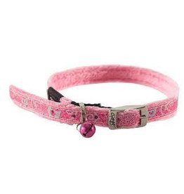 Rogz Rogz Collier chat brillant rose 10-12''