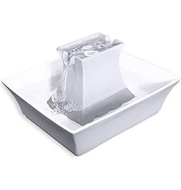 PETSAFE *DISC* Petsafe Fontaine drinkwell pagoda porcelaine blanche 2L